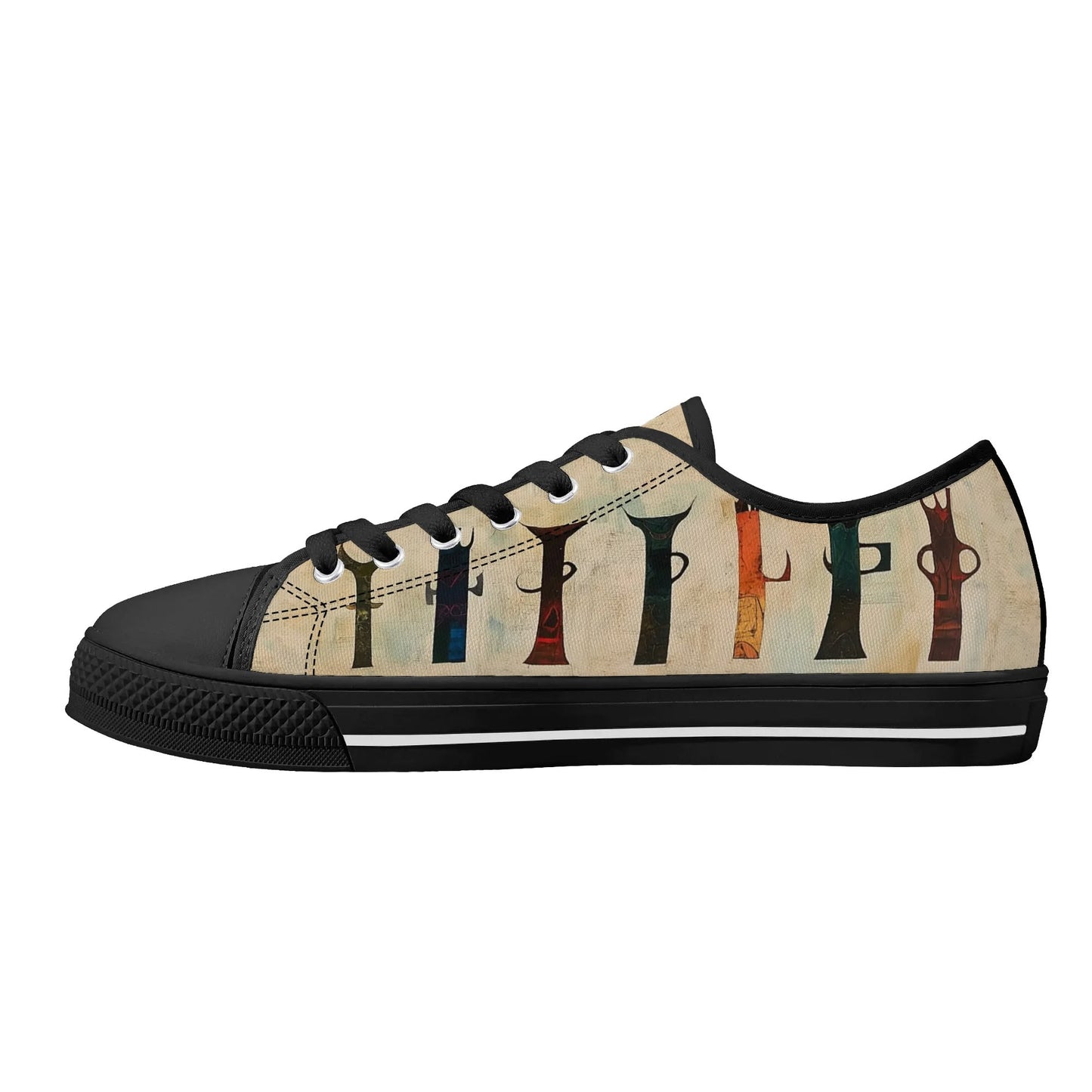 Totem Guardian Low Top Canvas Shoes - Men