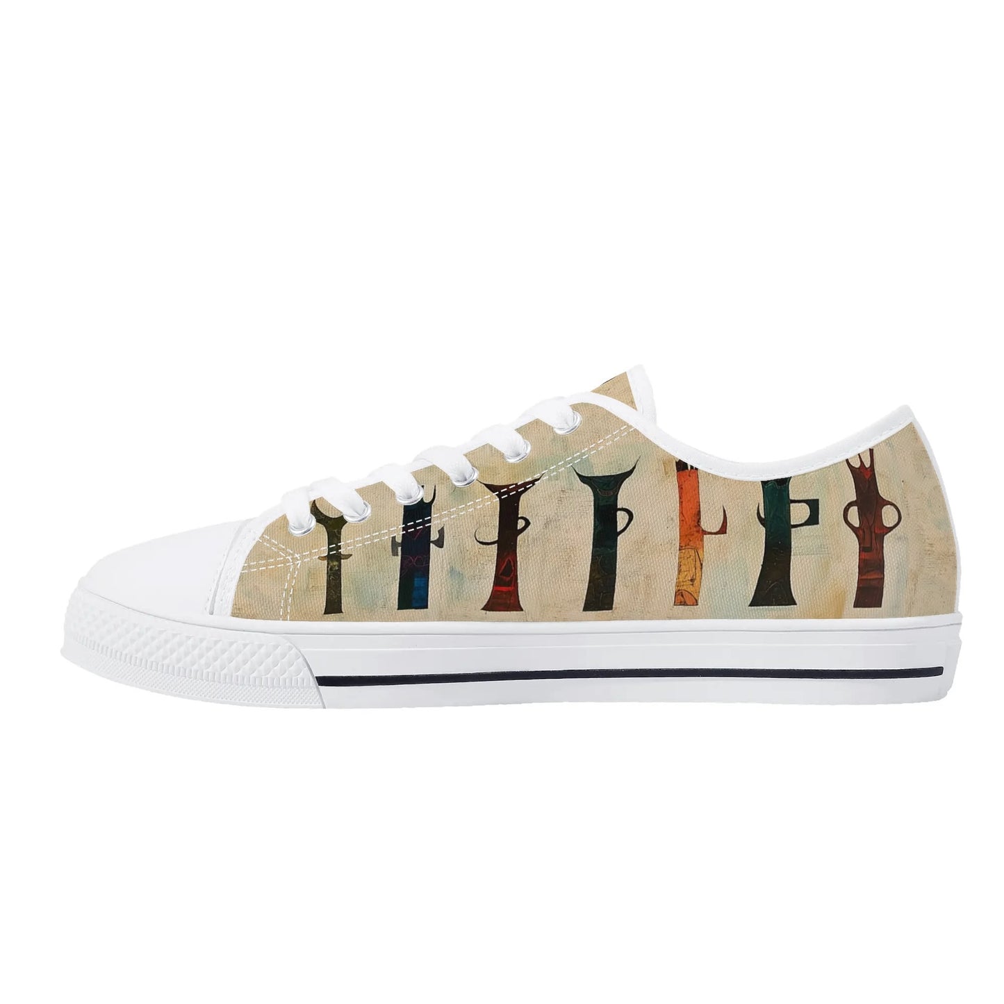 Totem Guardian Low Top Canvas Shoes - Men