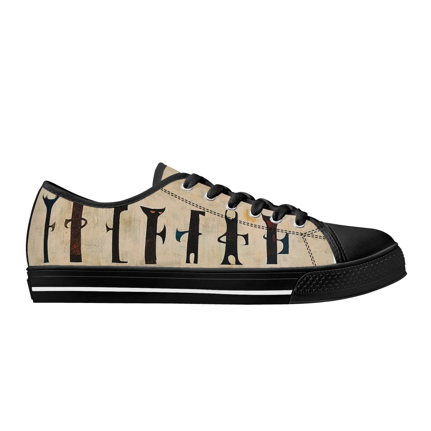 Totem Guardian Low Top Canvas Shoes - Men