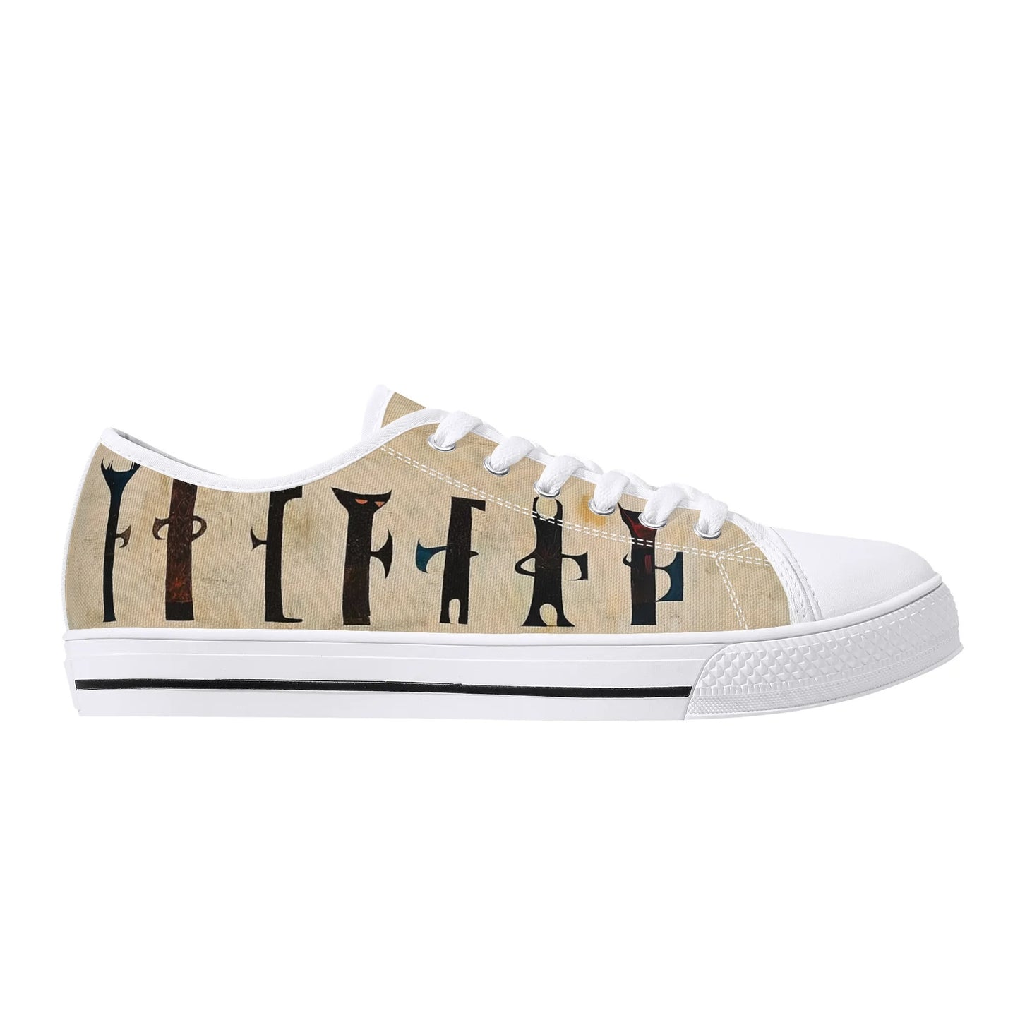 Totem Guardian Low Top Canvas Shoes - Men