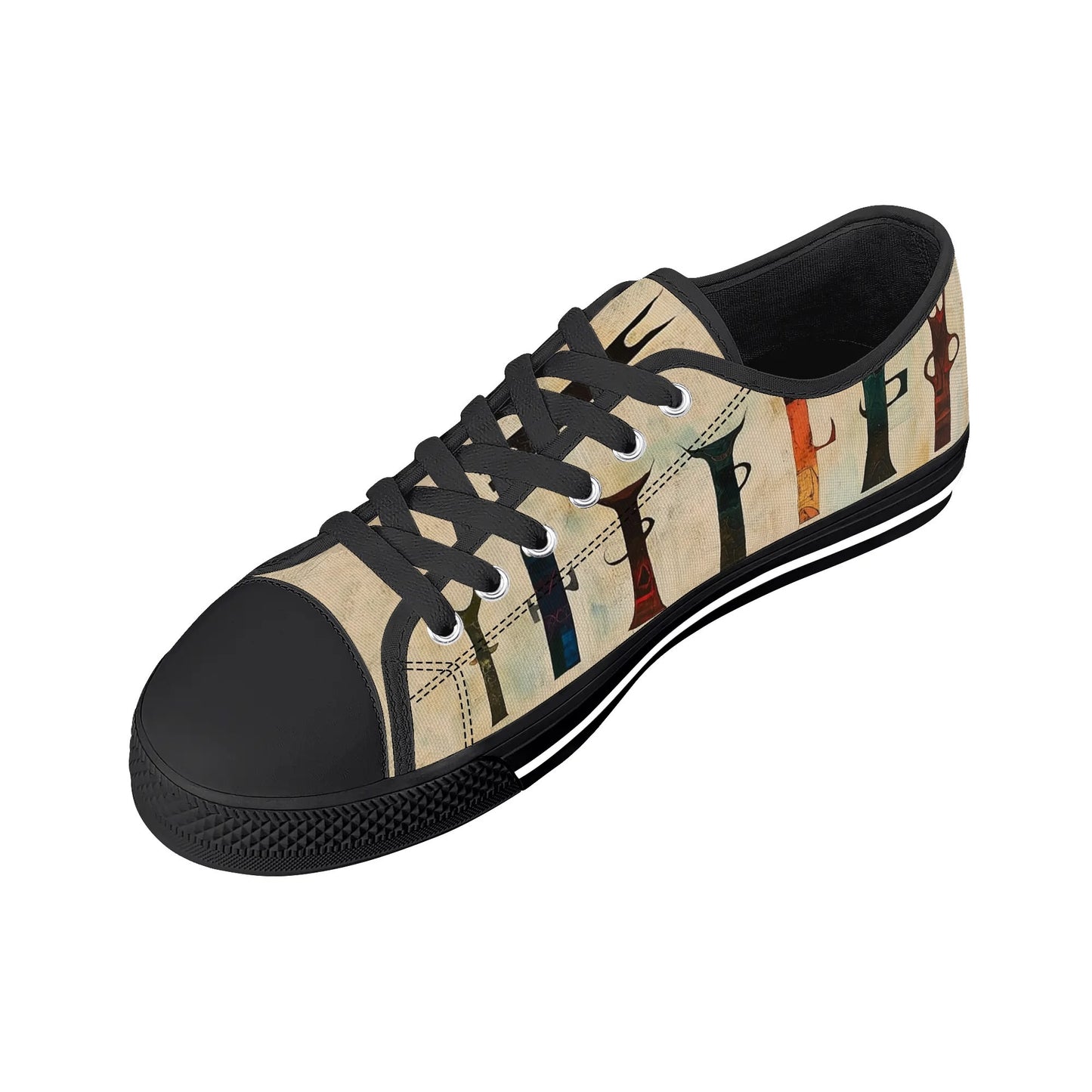 Totem Guardian Low Top Canvas Shoes - Men