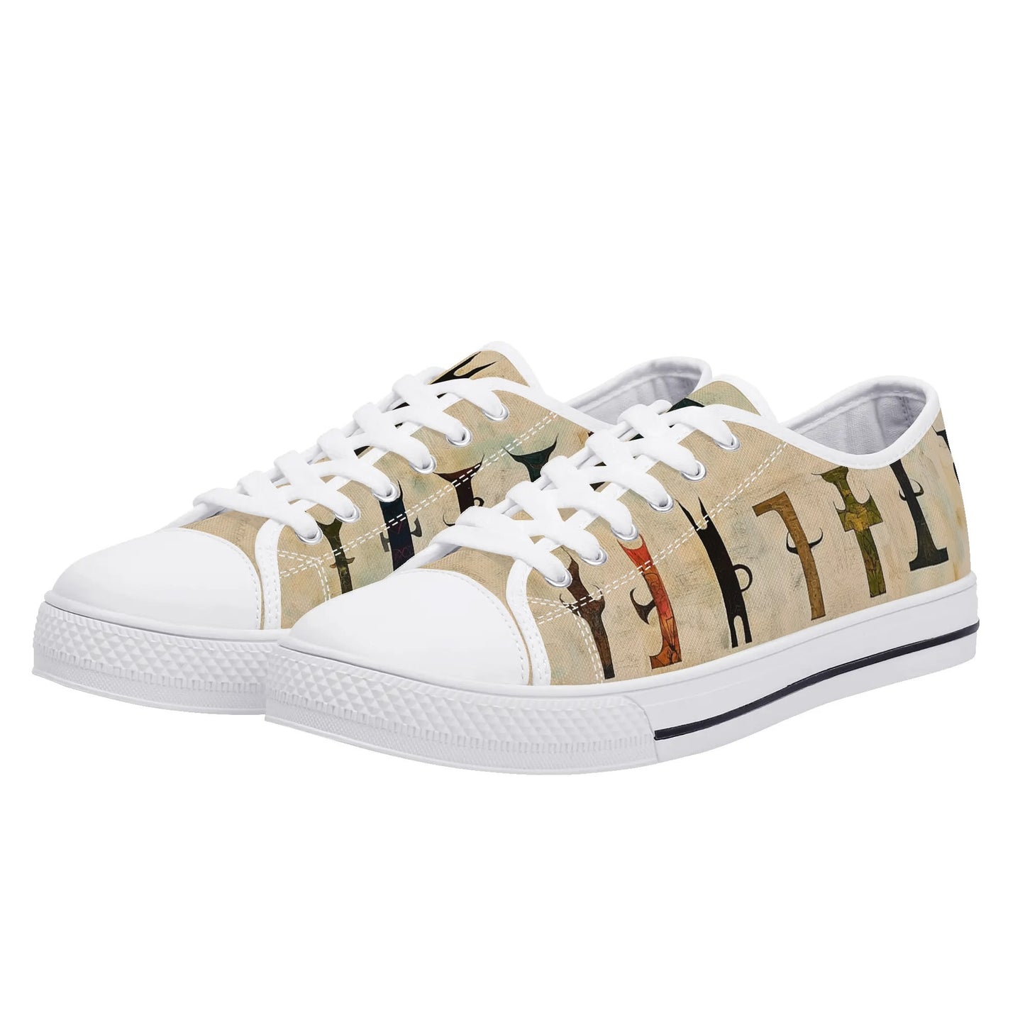 Totem Guardian Low Top Canvas Shoes - Men