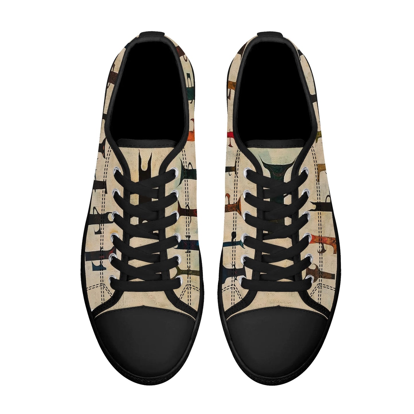 Totem Guardian Low Top Canvas Shoes - Men