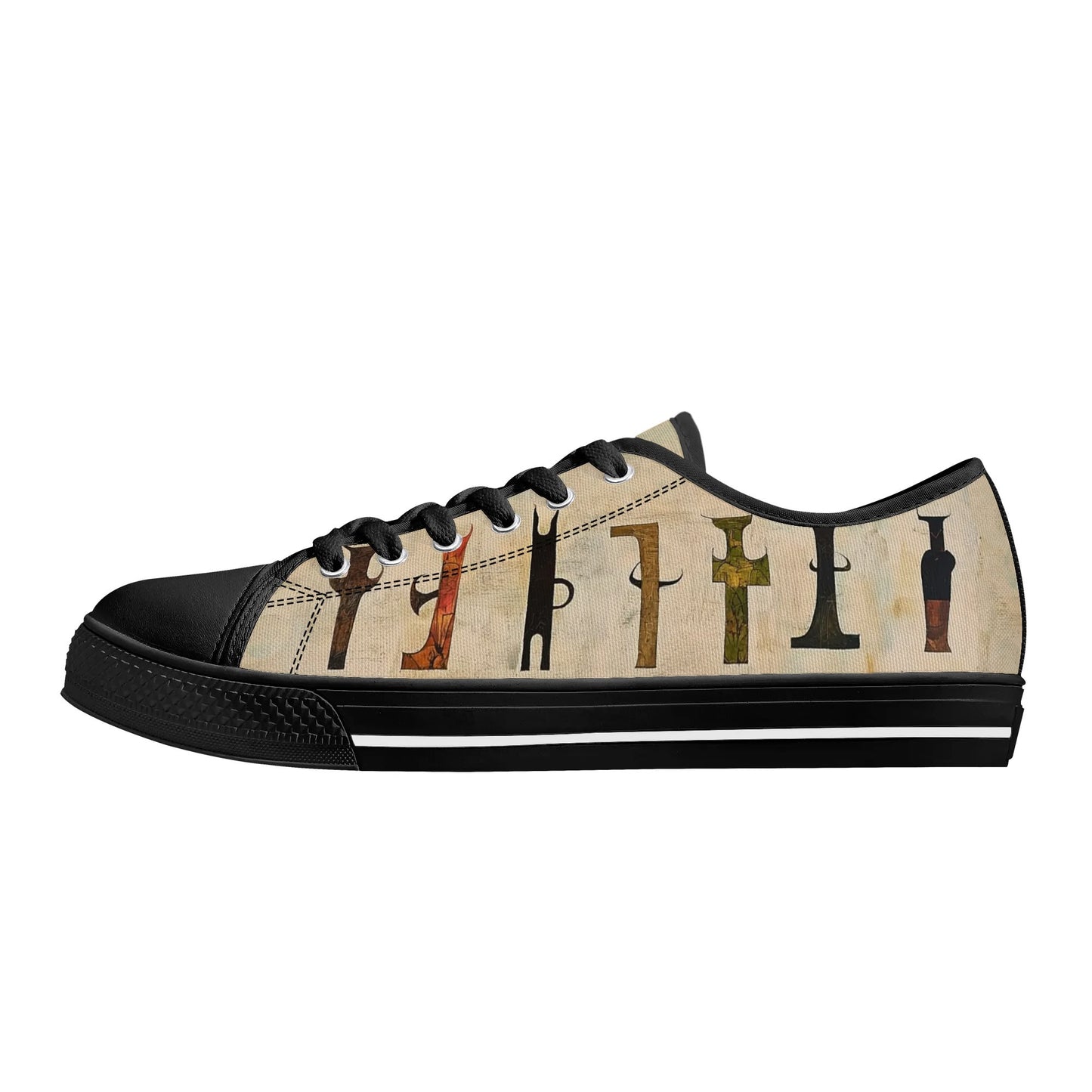 Totem Guardian Low Top Canvas Shoes - Men