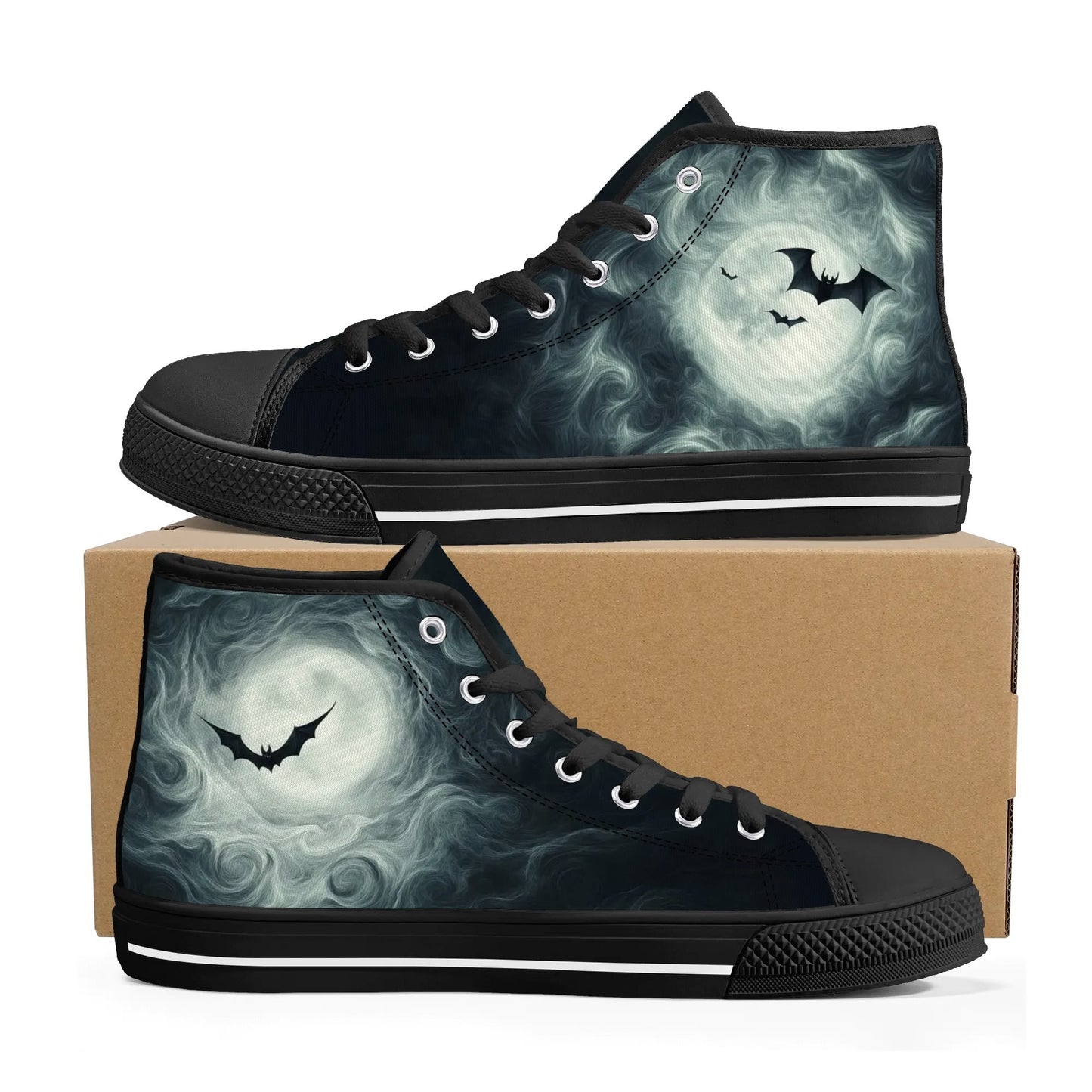 Batwing Breeze High Top Canvas Shoes - Men