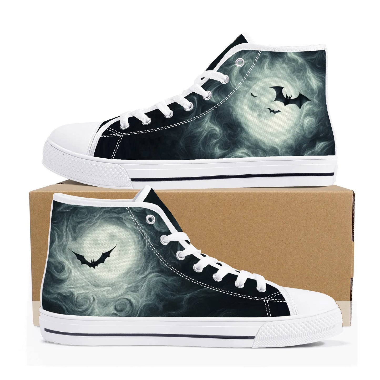 Batwing Breeze High Top Canvas Shoes - Men