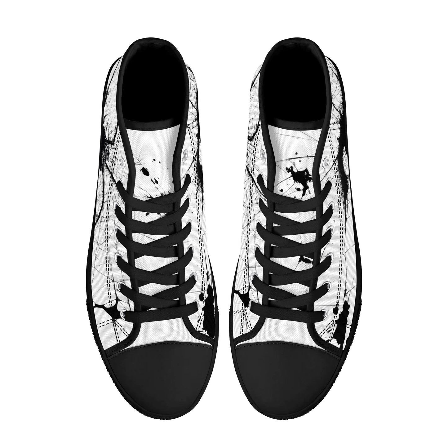 Spider’s Eye High Top Canvas Shoes - Men