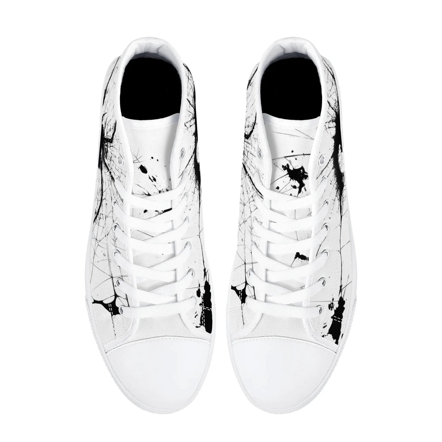 Spider’s Eye High Top Canvas Shoes - Men