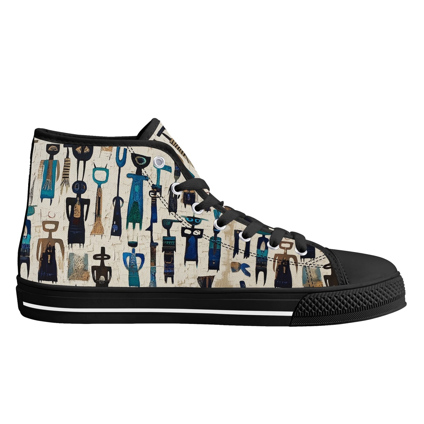 Mystic Figures High Top Canvas Shoes - Women