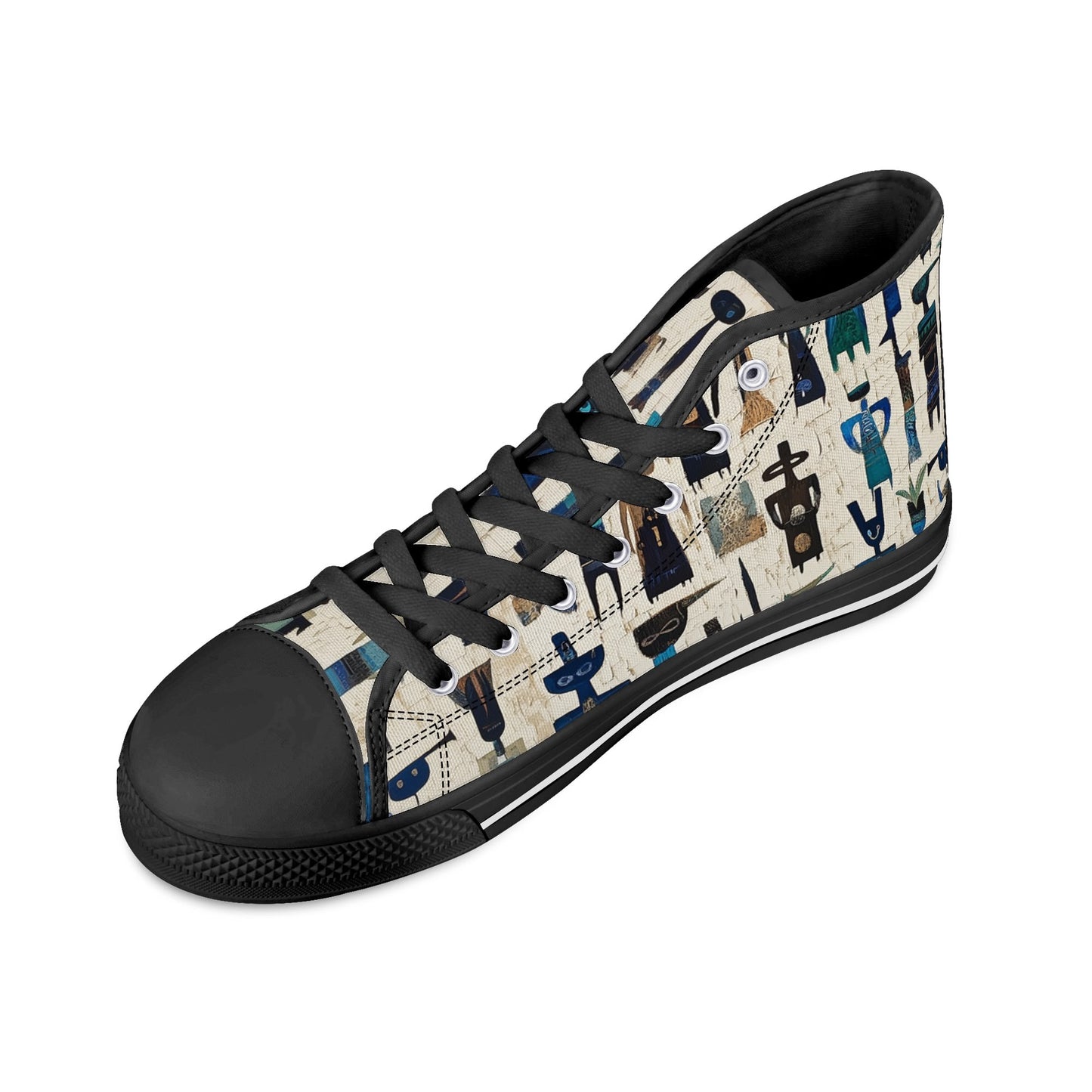 Mystic Figures High Top Canvas Shoes - Women