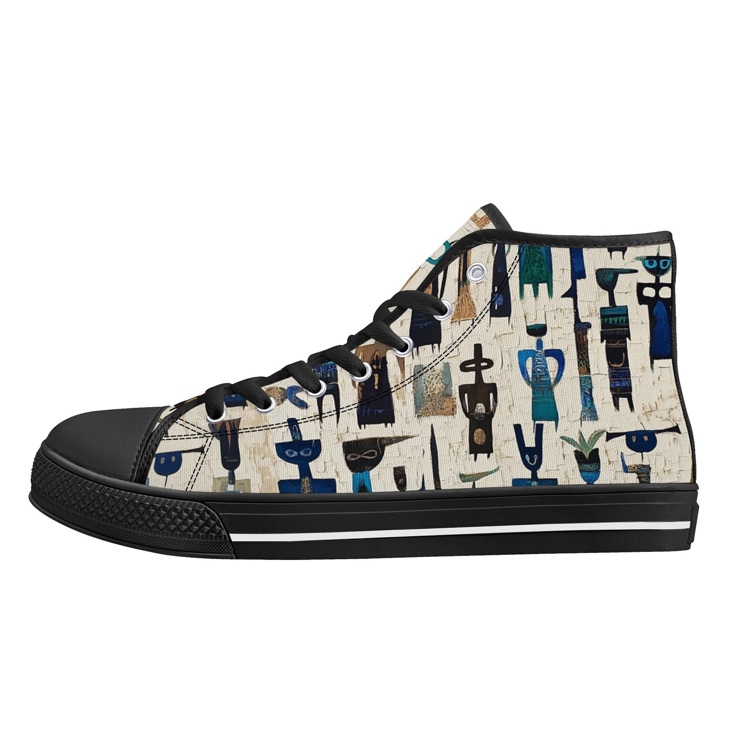 Mystic Figures High Top Canvas Shoes - Women