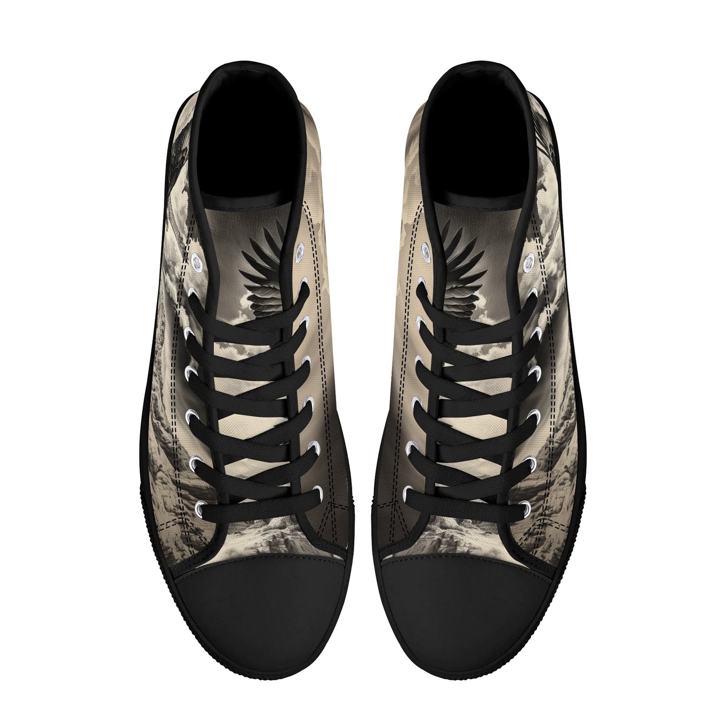 Eagles Ascent High Top Canvas Shoes - Men