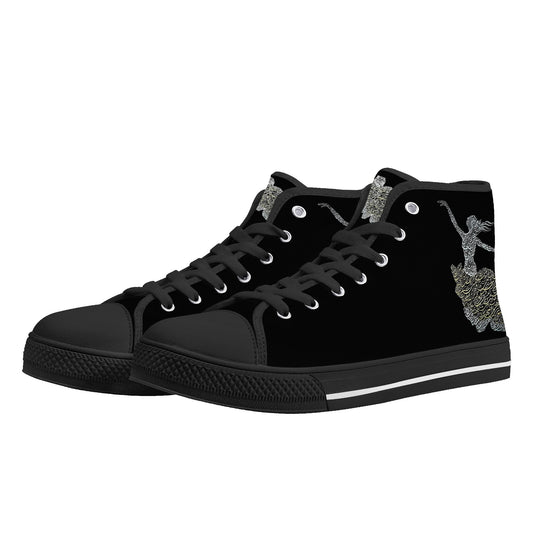 Persian Muse High Top Canvas Shoes - Men