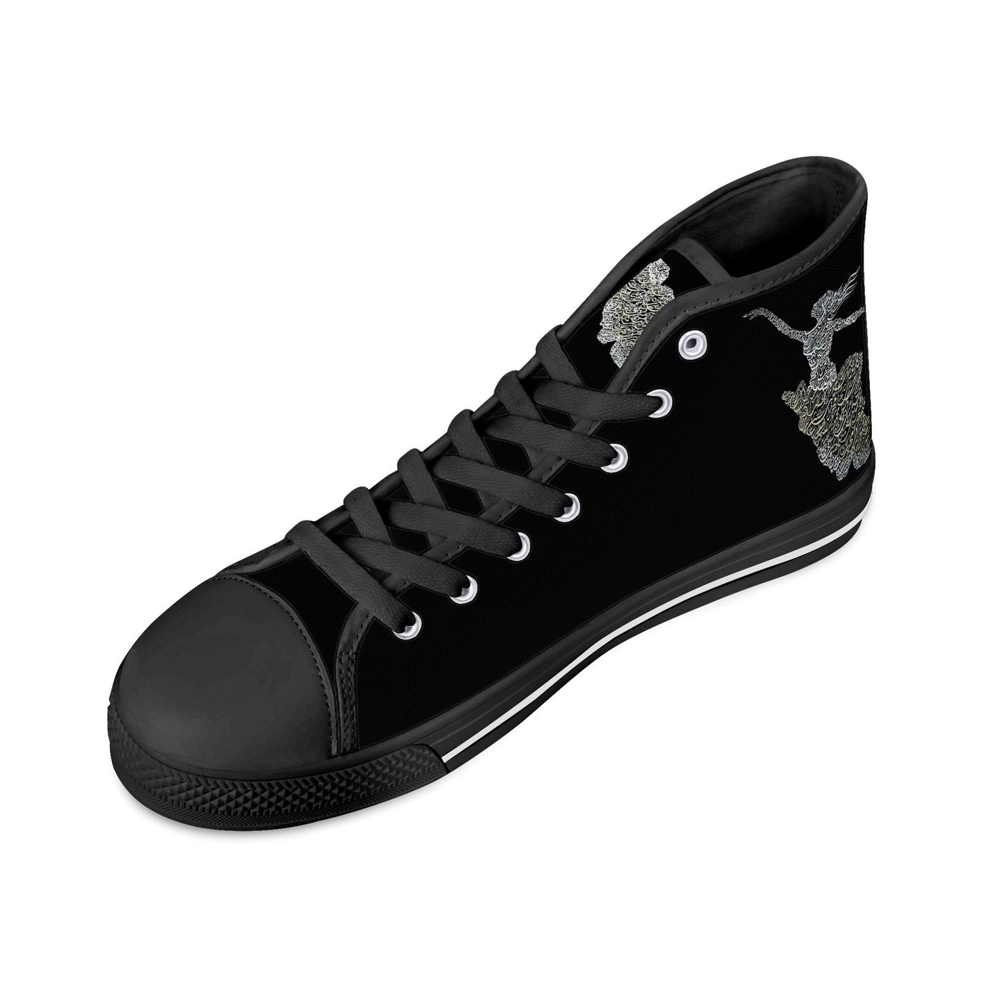 Persian Muse High Top Canvas Shoes - Men