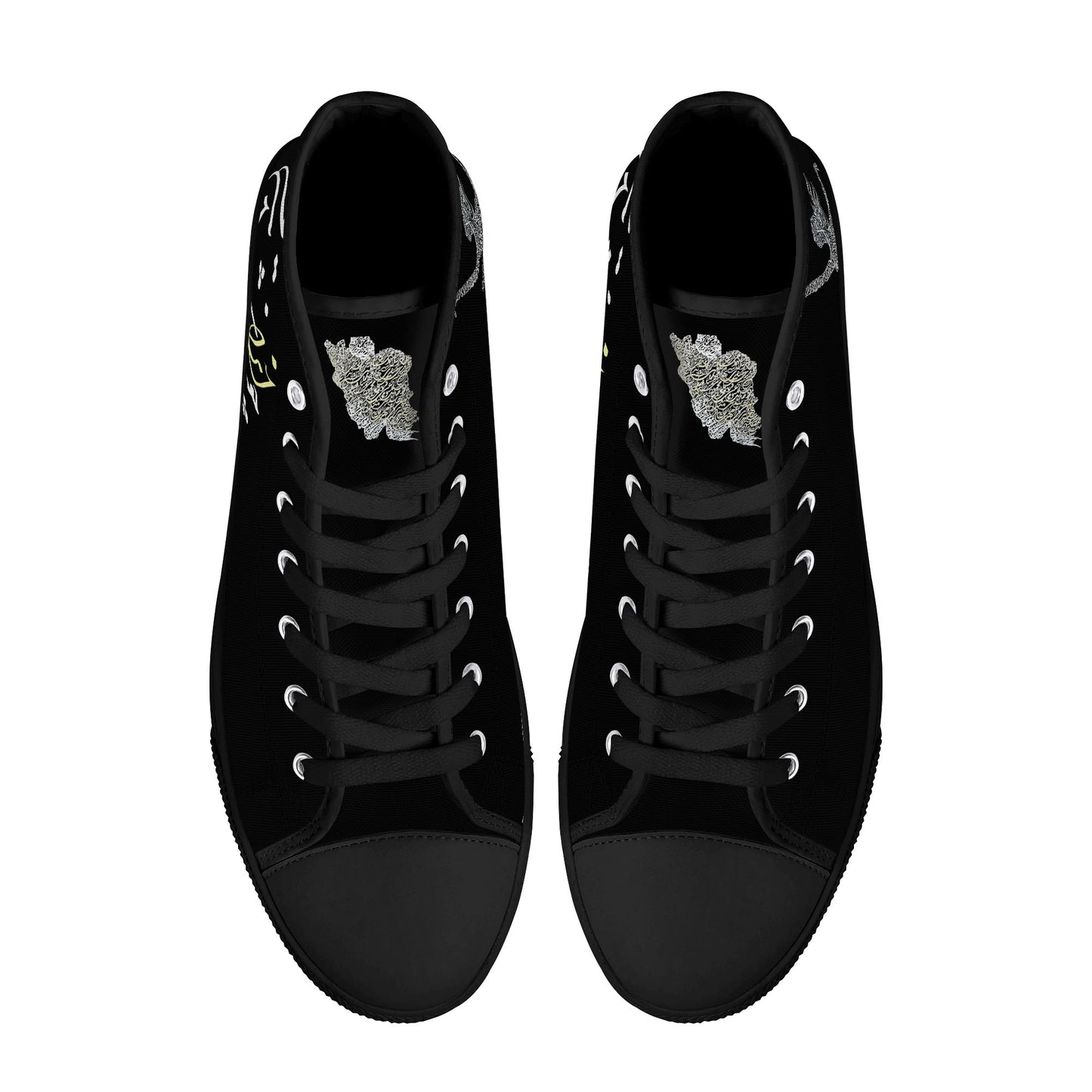 Persian Muse High Top Canvas Shoes - Men