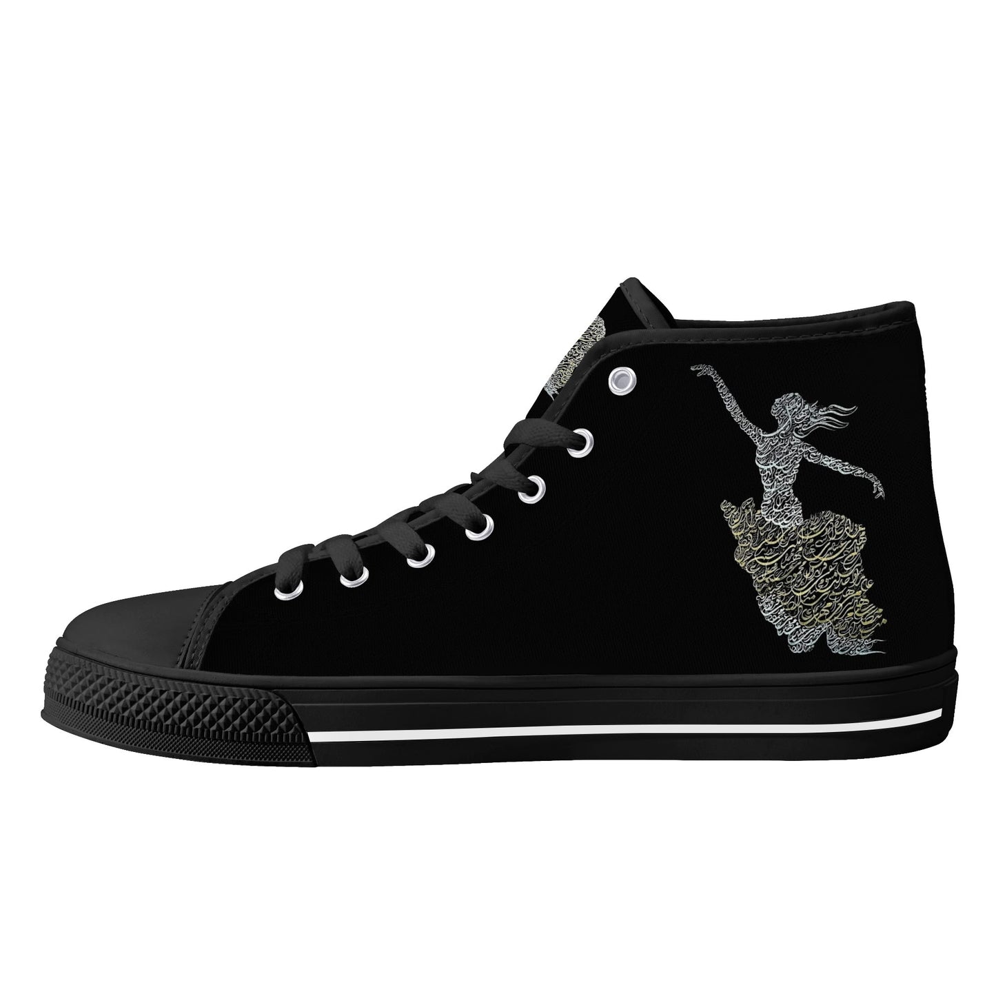 Persian Muse High Top Canvas Shoes - Men